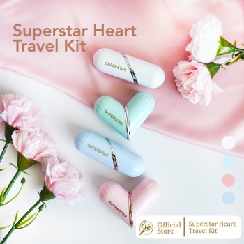 Superstar Heart Travel Kit Tempat Softlens